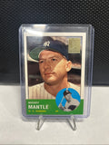 1963 Mickey Mantle #200 1996 Commemorative Reprint