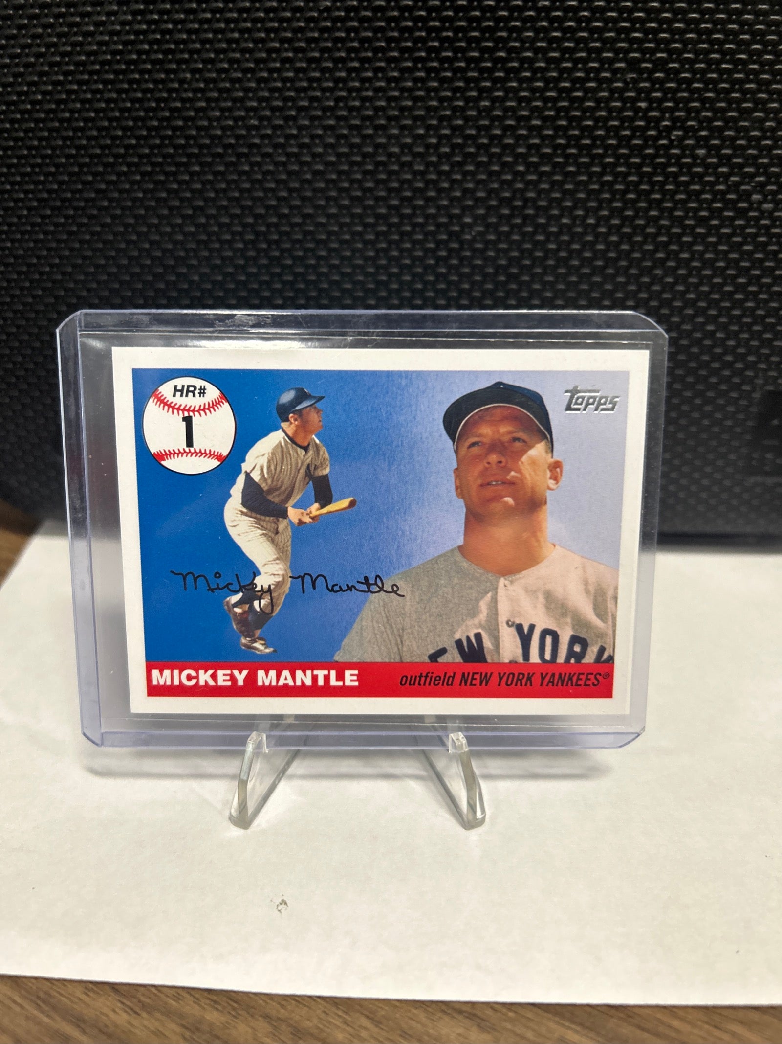 2008 Topps Mickey Mantle Home Run HR#1 MHR1 NrMT
