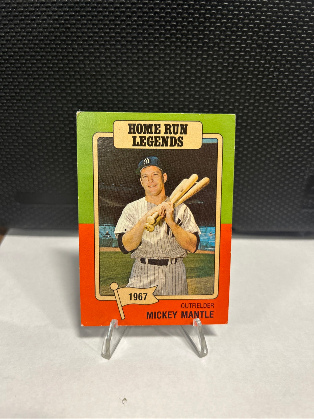 1986 Big League Chew Home Run Legends - Mickey Mantle #6