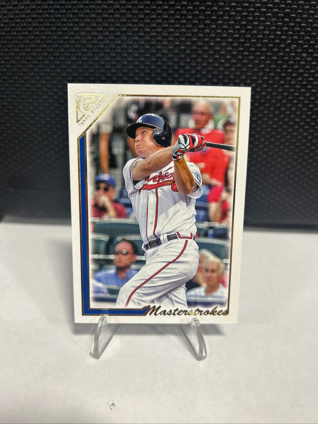 Chipper Jones 2022 Topps Gallery Masterstokes MS-20 Braves