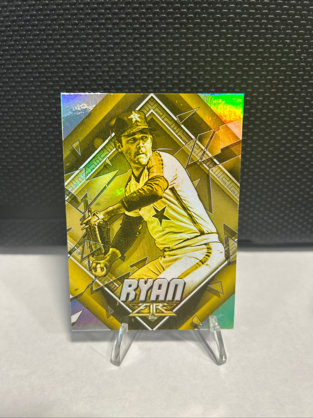 2022 Topps Fire Gold Minted #173 Nolan Ryan