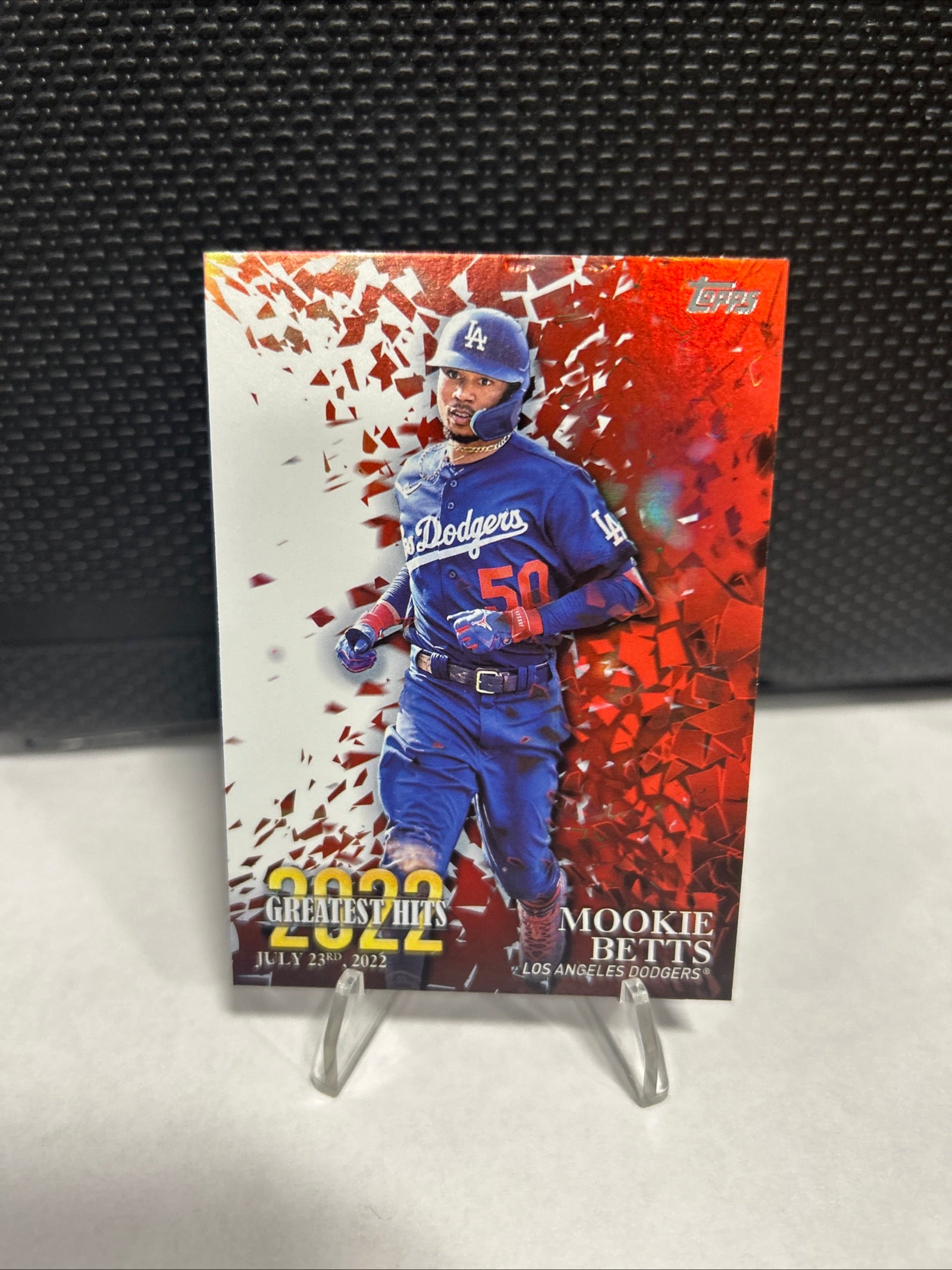 2023 Topps #22GH-4 Mookie Betts 2022 Greatest Hits card