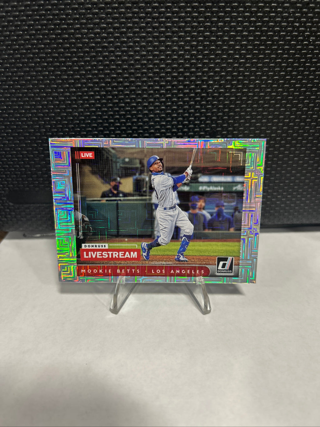 2021 Panini Donruss - Livestream Mookie Betts #LS6 Vector
