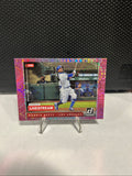 2021 Panini Donruss Pink Fireworks Livestream Mookie Betts #LS6 - LA Dodgers