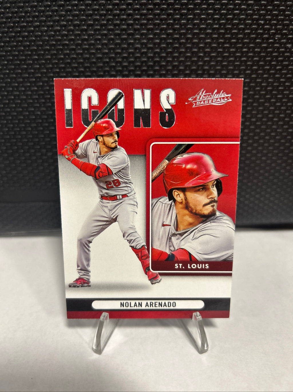 2022 Panini Absolute Icons #I-15 Nolan Arenado ST. LOUIS CARDINALS