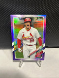 2021 Topps Chrome Update Nolan Arenado St. Louis Cardinals #USC100 Purple