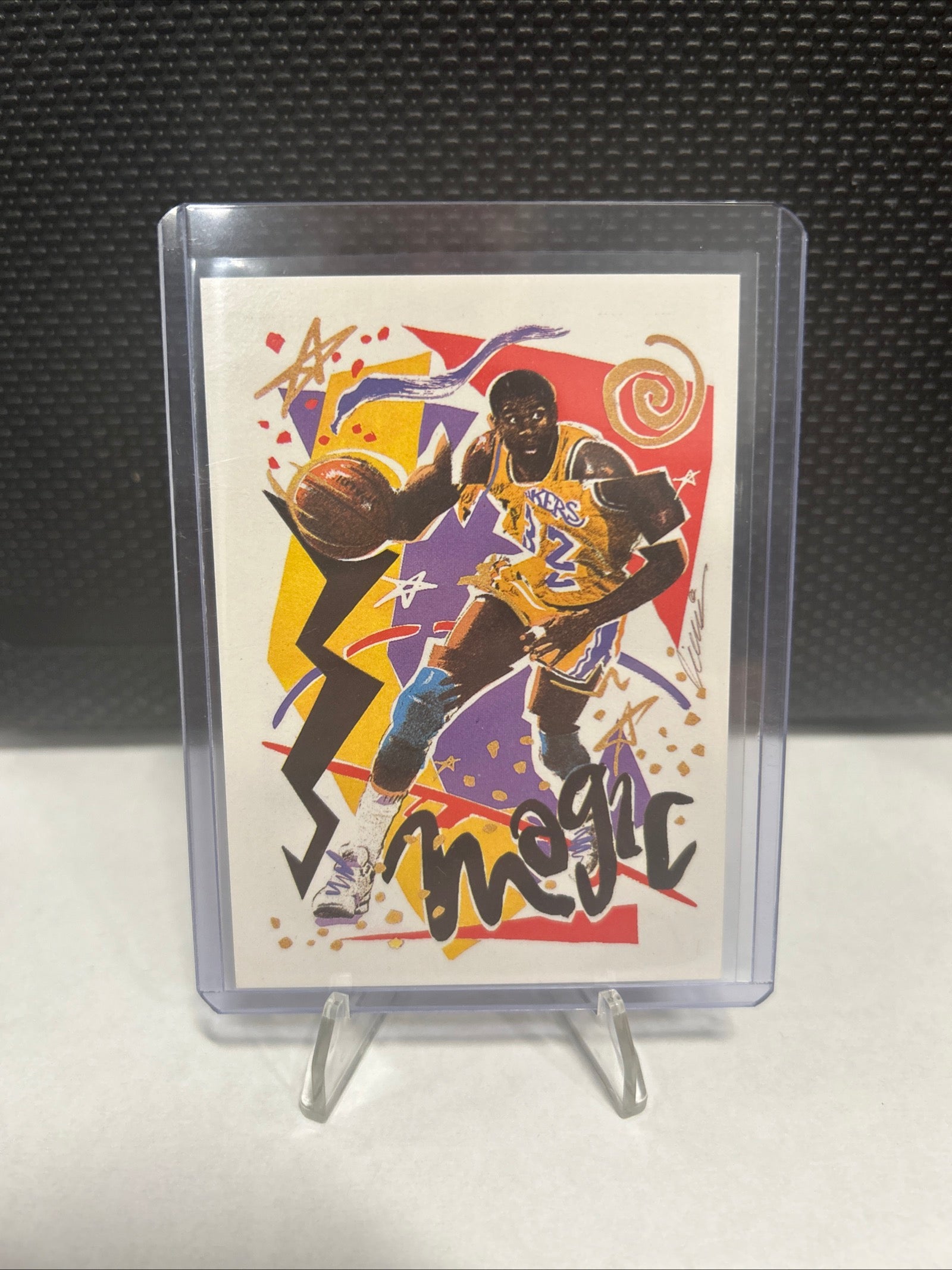 Magic Johnson, Team Checklist #367 - 1990-91 Hoops