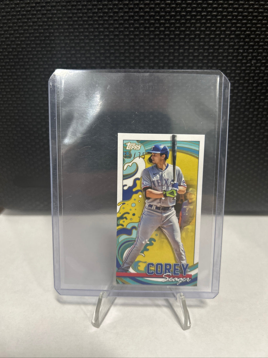 2022 Topps Rip Baseball COREY SEAGER White Mini Parallel #/75