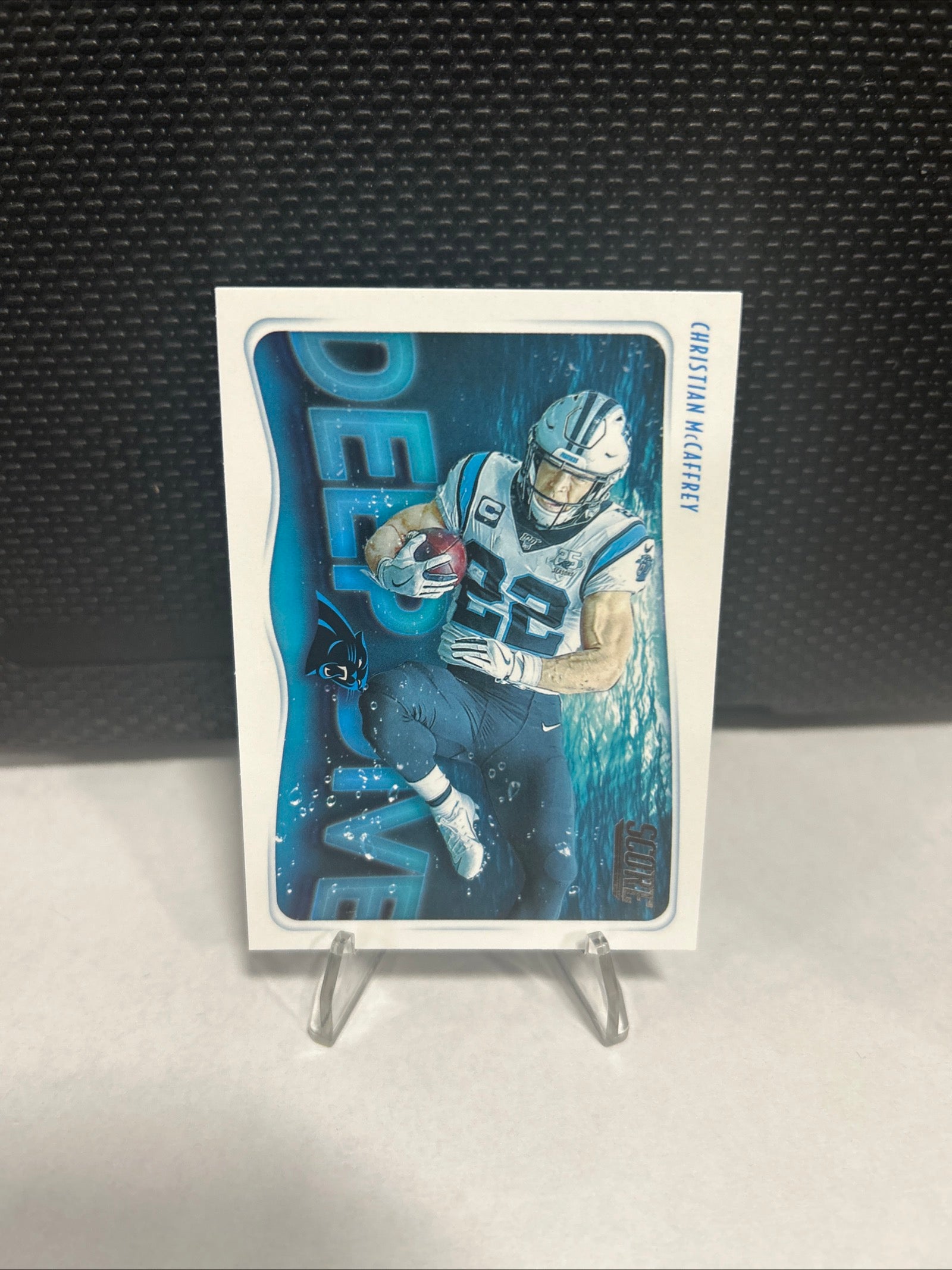 2020 Score Christian McCaffrey Deep Dive Insert Carolina Panthers #DD-CM