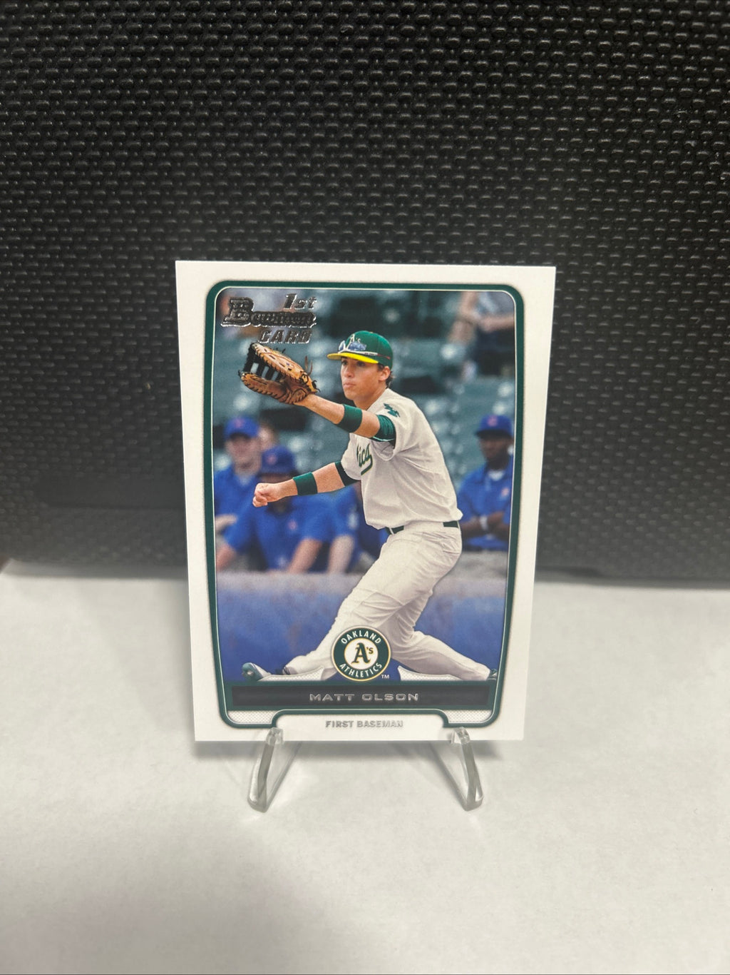 2012 Bowman 1st Card Matt Olson Atlanta Braves ROokie RC #BDPP20