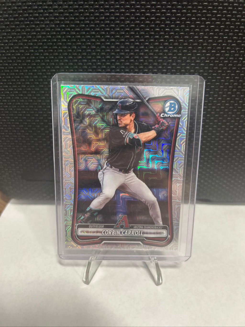 2026 Bowman Chrome Baseball Corbin Carroll #80 Mojo Refractor