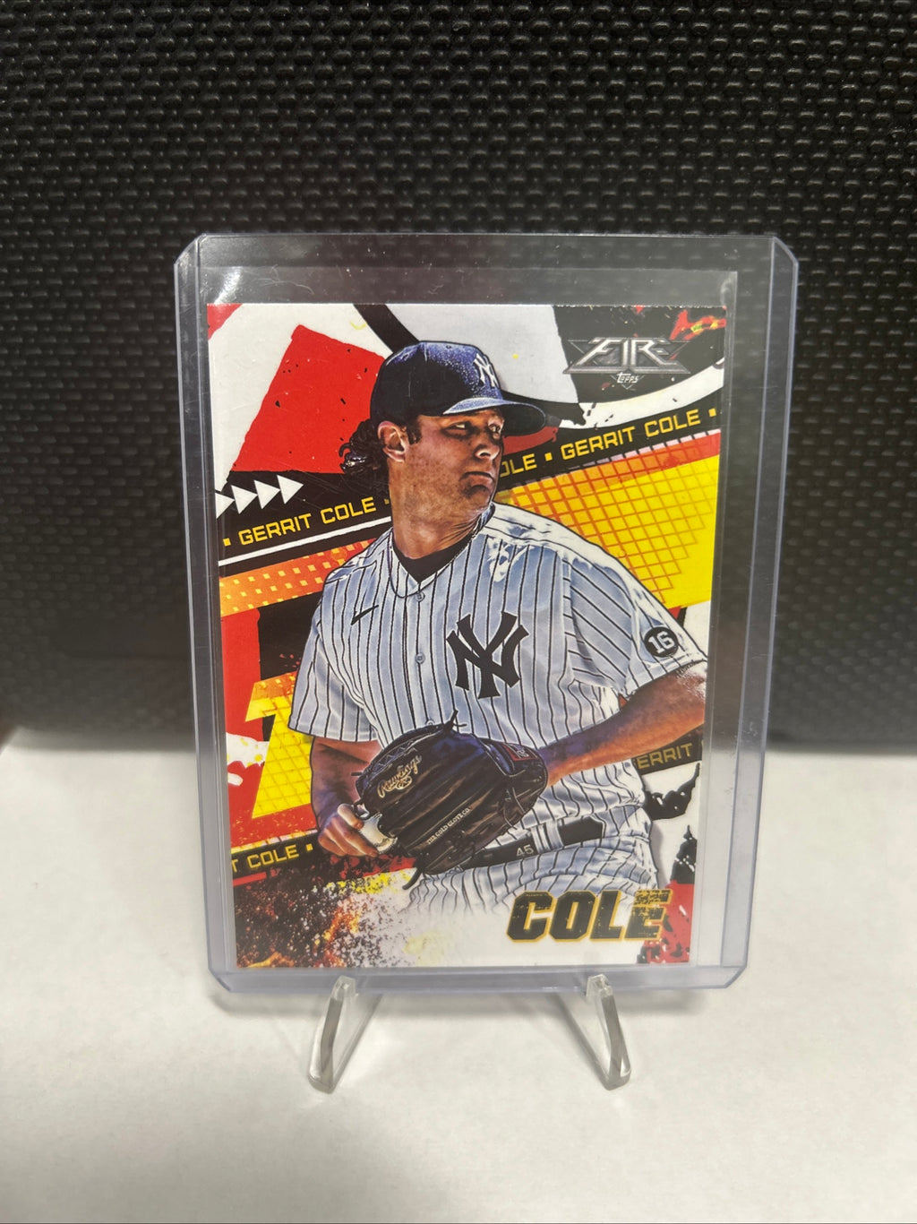 Gerrit Cole 2022 Topps Fire #187 - Yankees