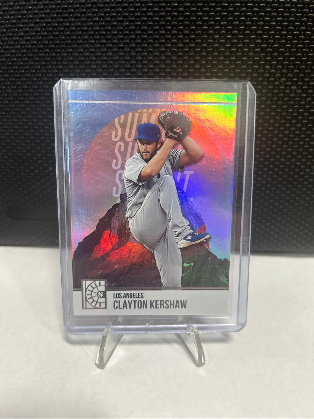 2022 Panini Capstone Summit Card of Clayton Kershaw - LA Dodgers