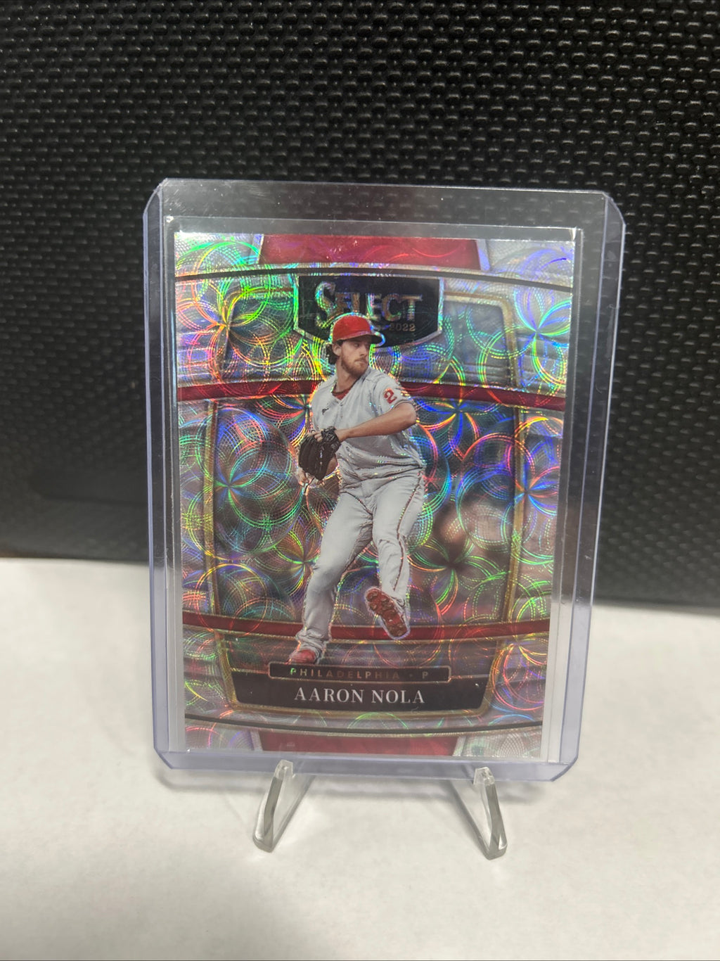 Aaron Nola 2022 Panini Select Concourse Scope No.82 Philadelphia Phillies