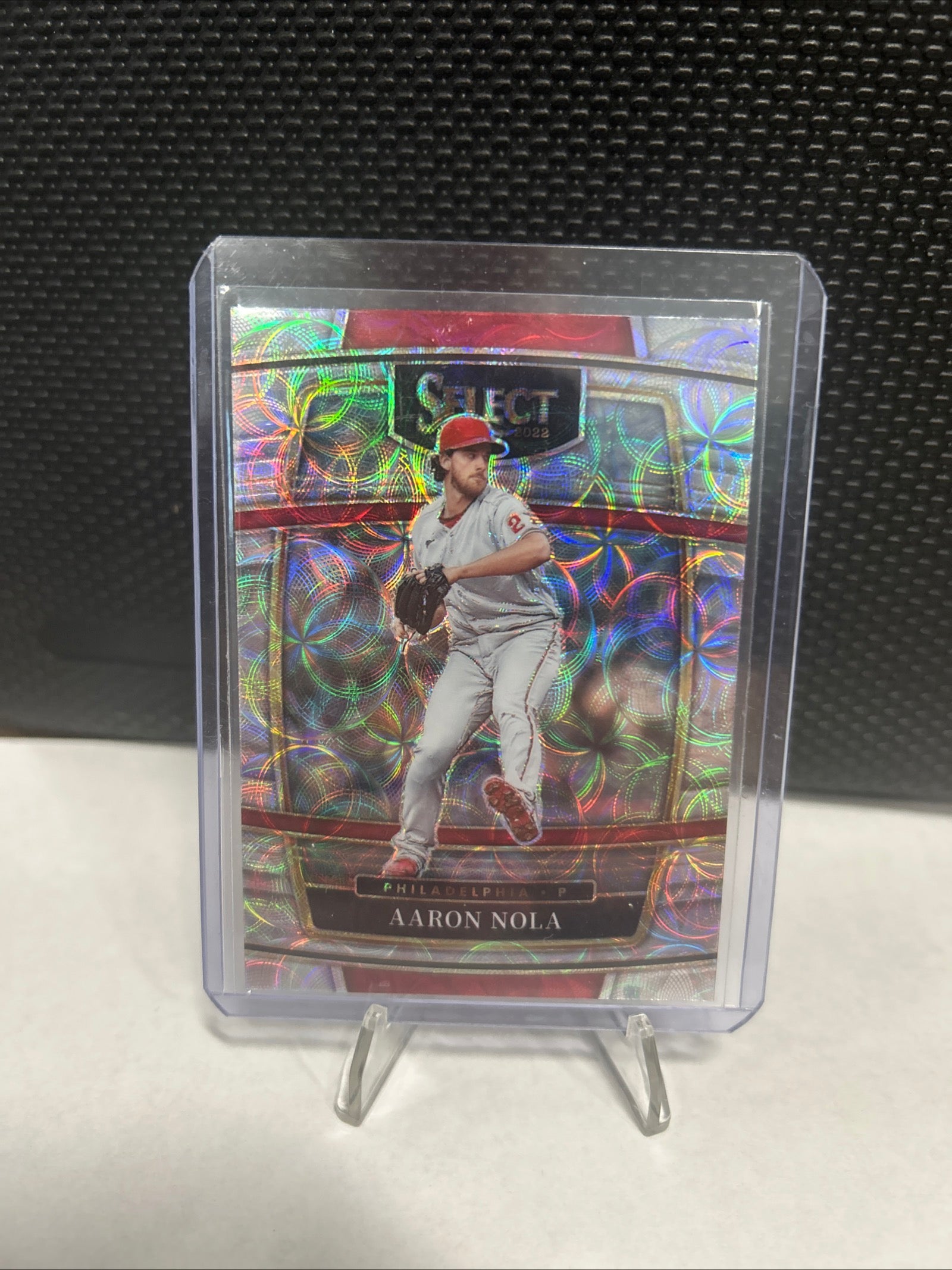 Aaron Nola 2022 Panini Select Concourse Scope No.82 Philadelphia Phillies