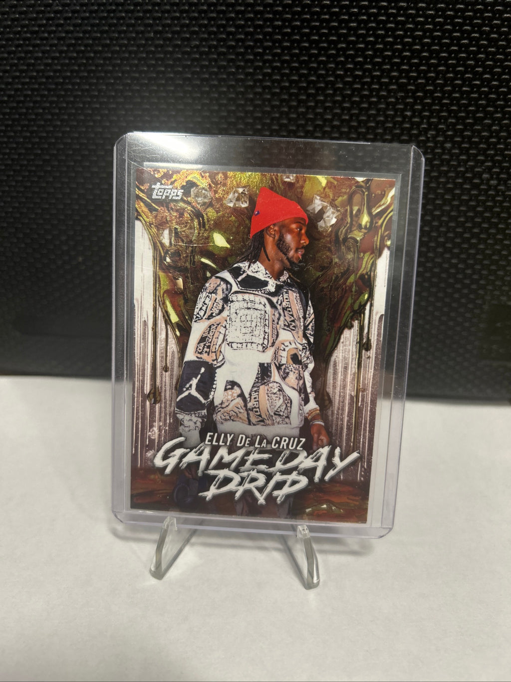 2026 Topps Series 1 Baseball #GD-1 Game Day Drip Elly De La Cruz