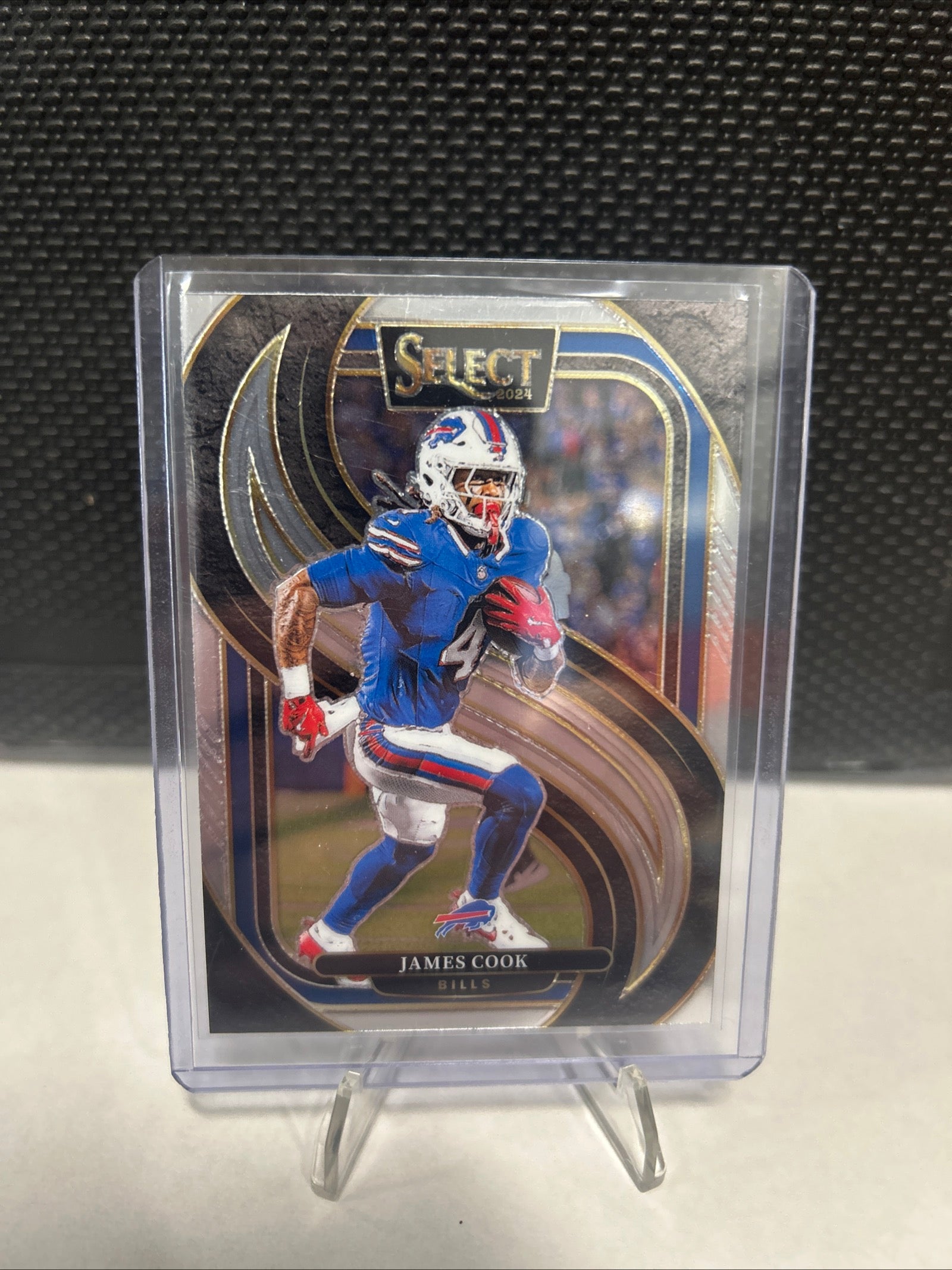James Cook 2024 Panini Select #167 Premier Level Buffalo Bills 🦬