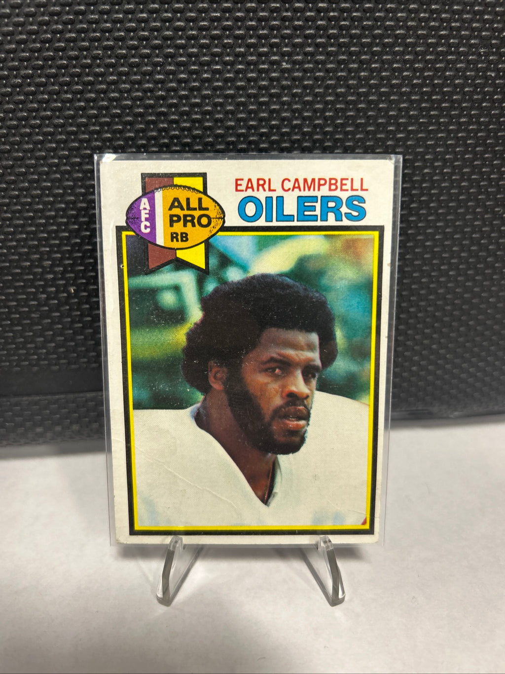 Topps 1979 Topps Earl Campbell Houston Oilers #390 All-Pro NFL Card