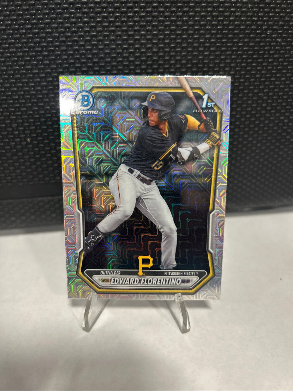 2026 Bowman Mega Box Edward Florentino Mojo Refractor Pittsburgh Pirates