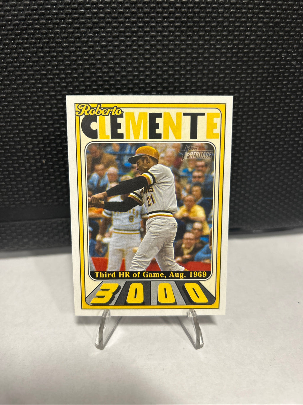 2021 Topps Heritage High Number - Roberto Clemente 3000 Roberto Clemente #C3K-12