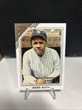 Babe Ruth 2022 Topps Gallery Printer Proof