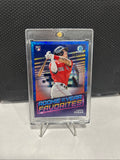 Jarren Duran Rookie OF THE YEAR FAVORITES  #ROYF-2 Bowman Blue Red Sox  004/150