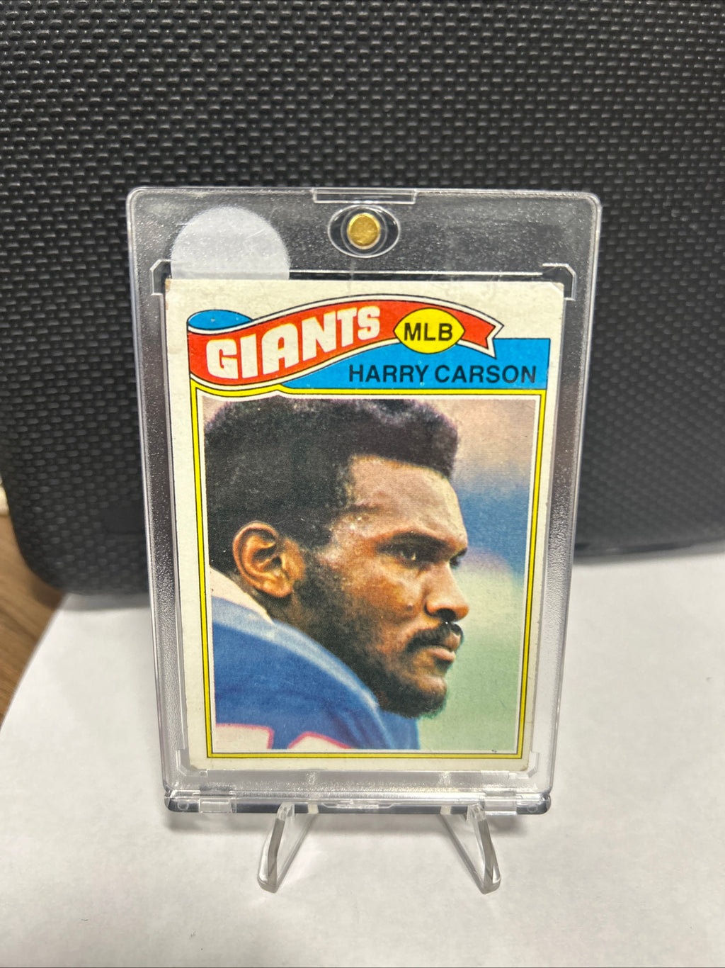 1977 TOPPS HARRY CARSON #146 RC CENTERED NRMT HALL OF FAME ROOKIE CARD GIANTS