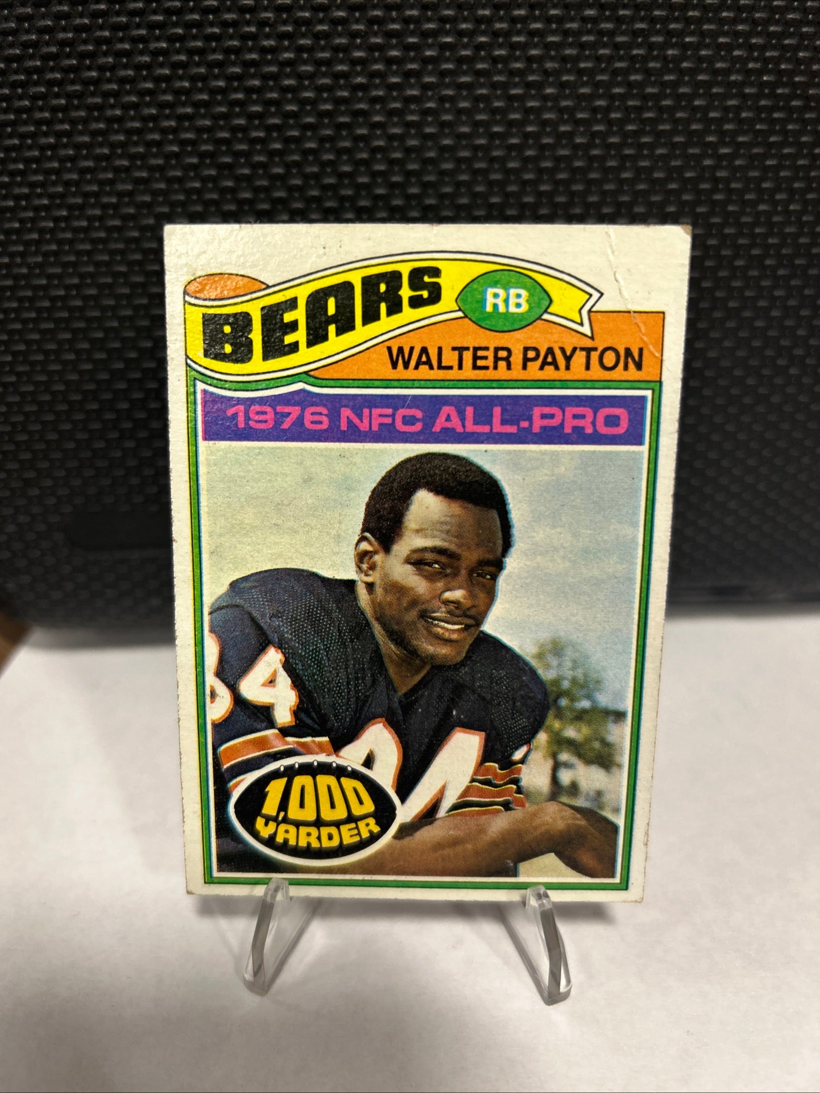 1977 Topps Walter Payton 1976 NFC ALL-PRO CHICAGO BEARS #360