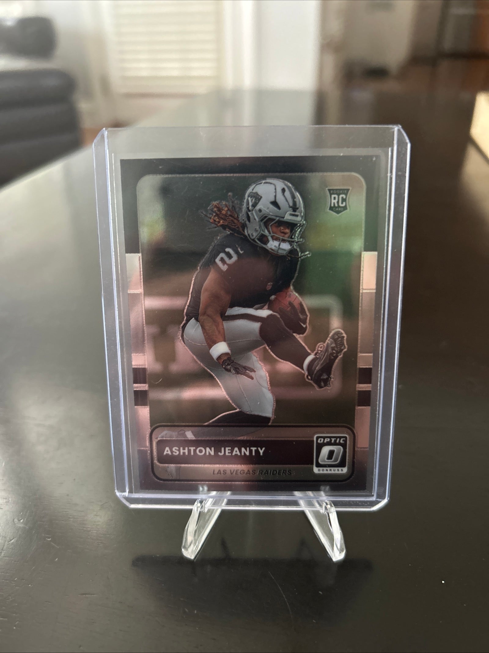 2025 Panini Donruss Optic Ashton Jeanty Retro 2015 Concept Rookie Card