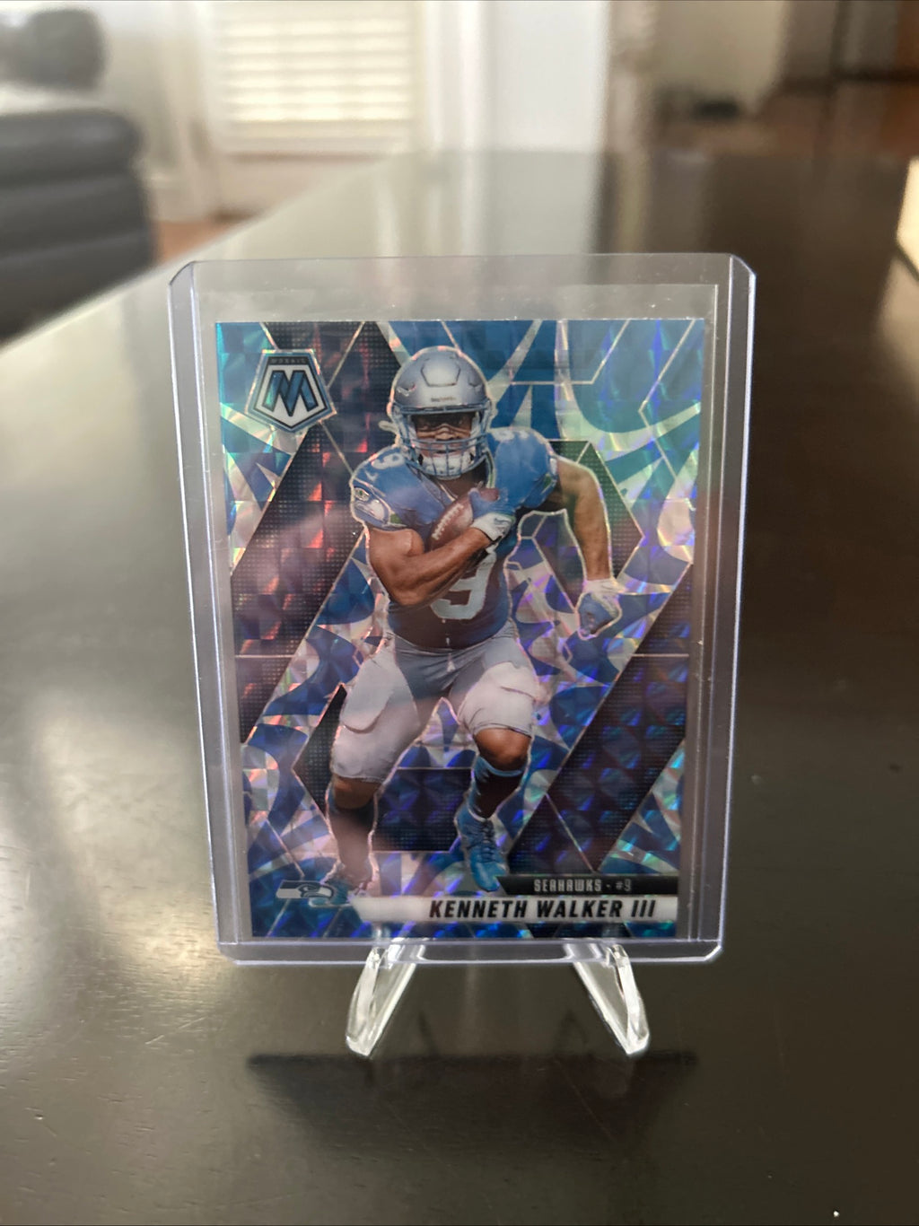 2025 Kenneth Walker Blue Mosaic Prizm #149
