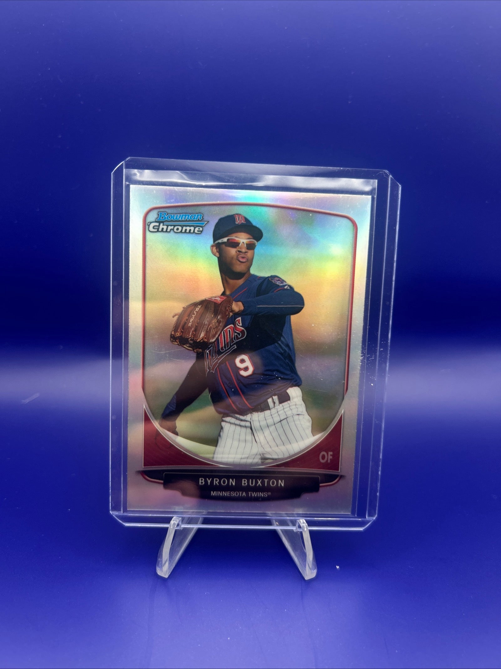Byron Buxton 2013 Bowman’s Chrome Refractor #TP-1 Minnesota Twins