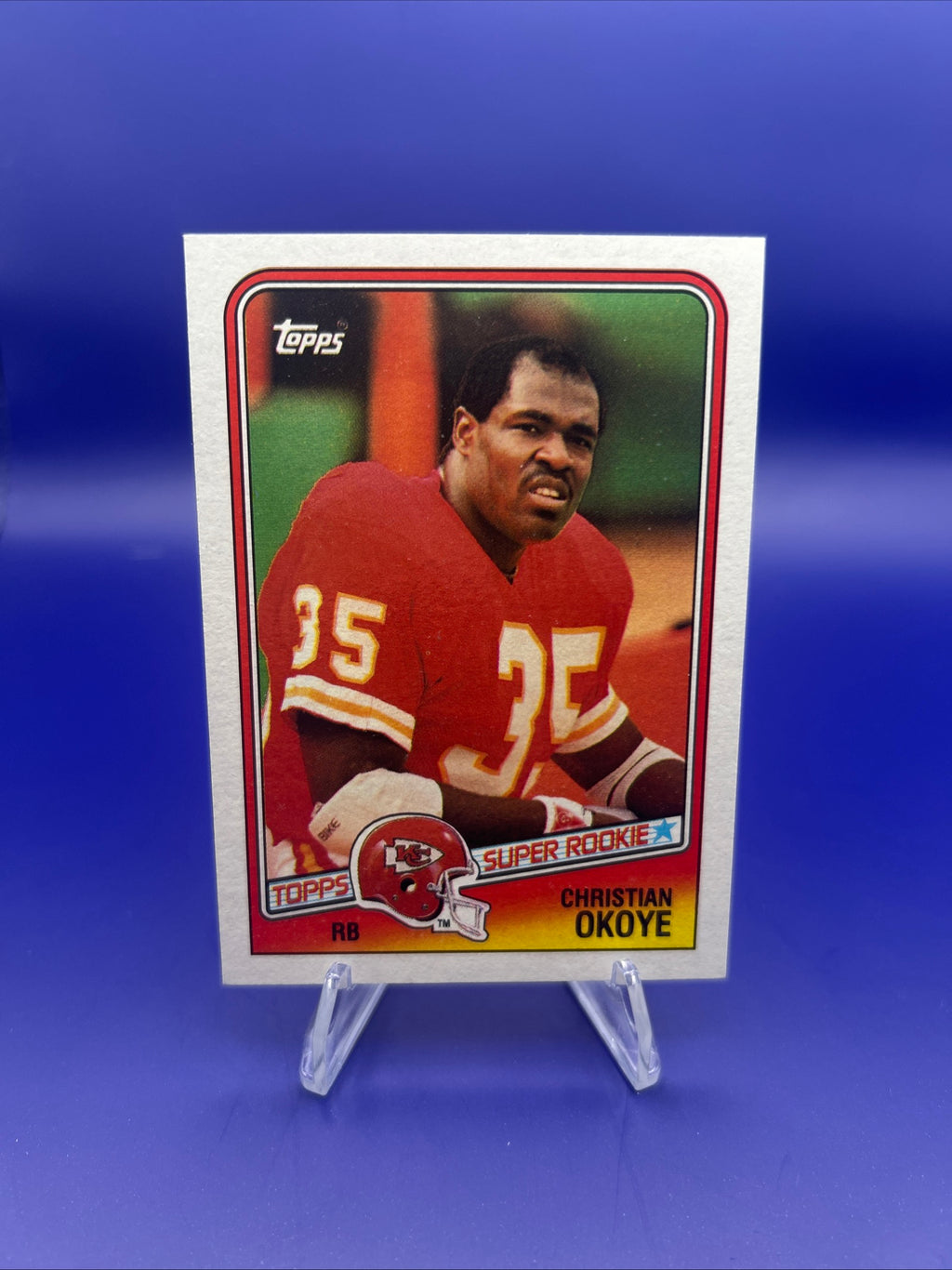 1988 Topps - Christian Okoye #363 (RC) NM/MT