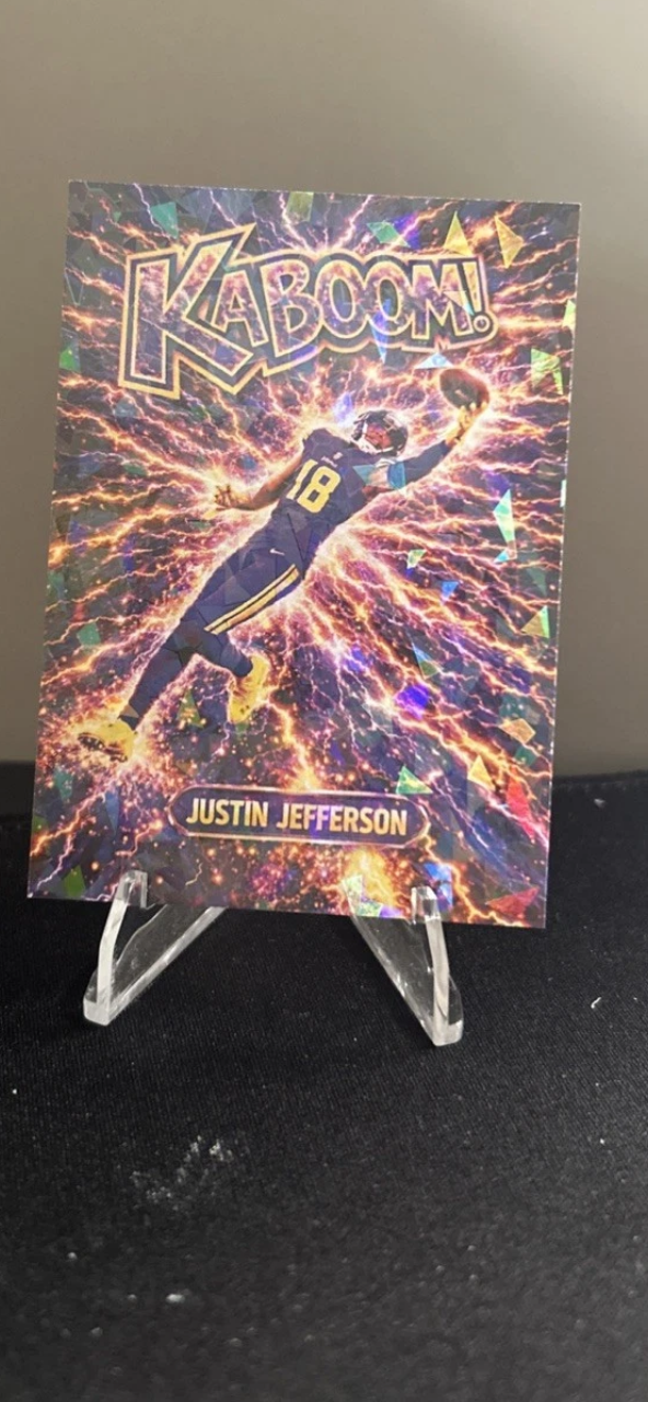 Triforce Customs KABOOM! Justin Jefferson Limited Edition