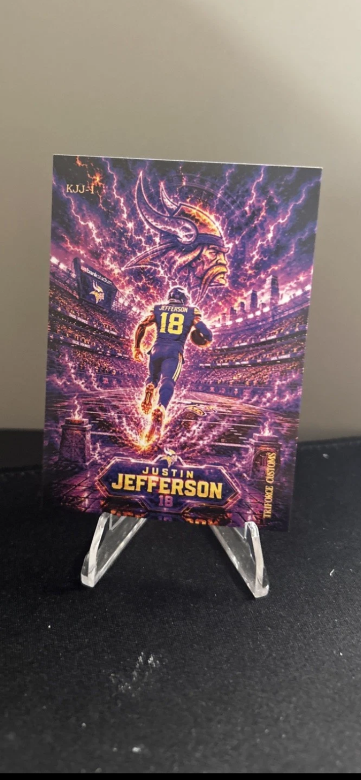 Triforce Customs KABOOM! Justin Jefferson Limited Edition