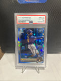 2022 Bowman Chrome Blue Ice Sapphire 1st Jackson Chourio PSA10
