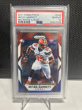 2017 Prizm Myles Garrett Red White & Blue Prizm RC #242 PSA 10 Gem Mint POP 21