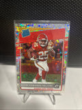 2020 OPTIC CLYDE EDWARDS-HELAIRE WHITE SPARKLE RC REFRACTOR SSP BEAUTIFUL CHIEFS /125