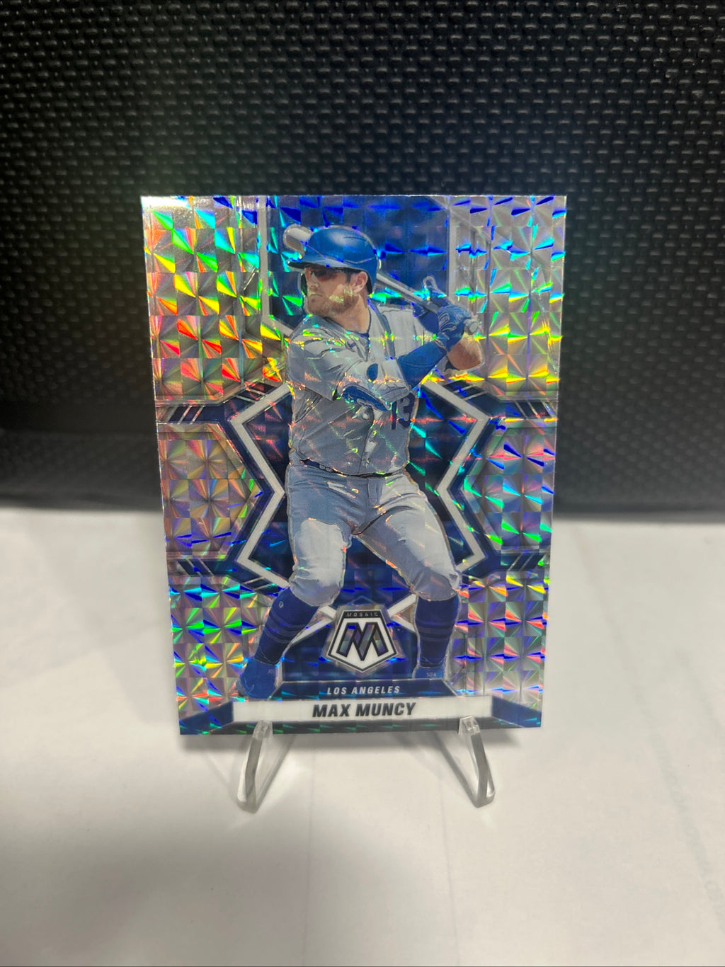 2022 Panini Mosaic Silver Prizm #46 Max Muncy Dodgers