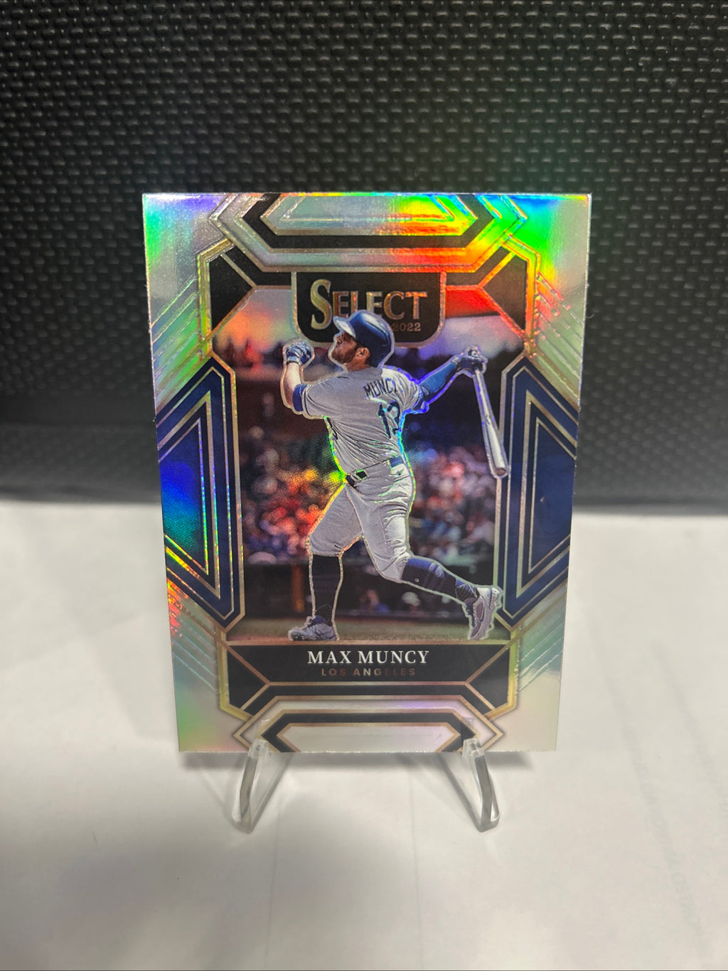 Max Muncy 2022 Select Diamond Level - Silver Prizm (SP) - Dodgers