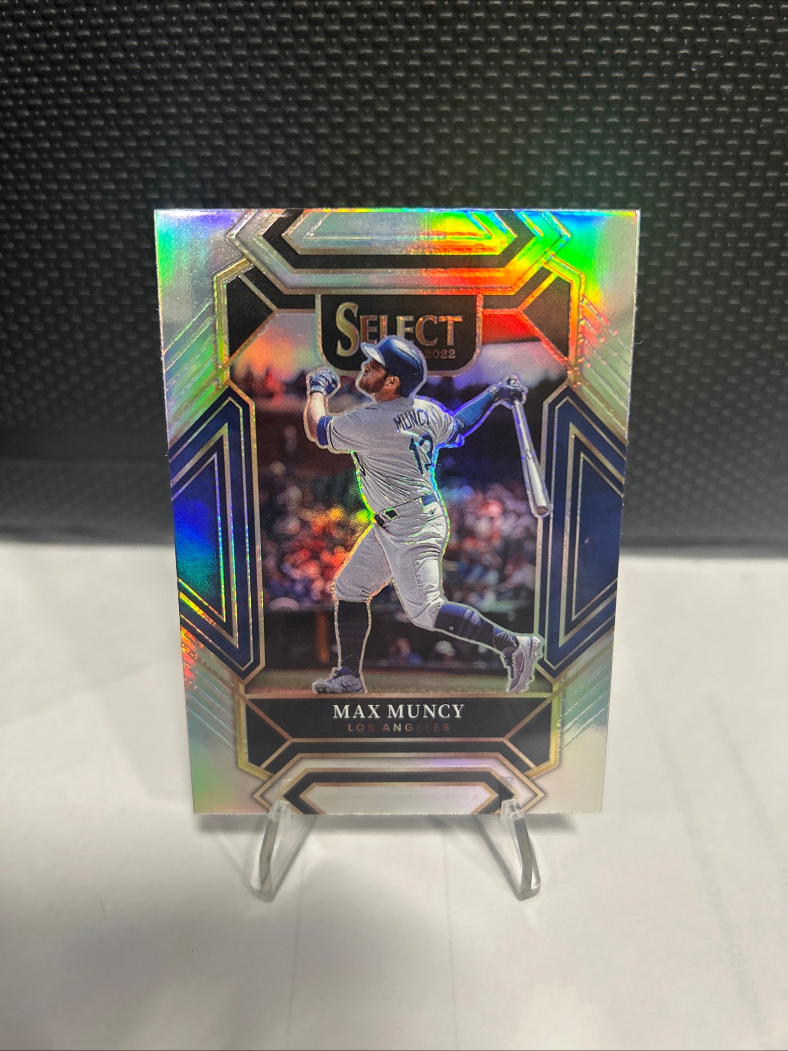 Max Muncy 2022 Select Diamond Level - Silver Prizm (SP) - Dodgers