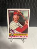 2025 Topps Heritage Chrome Bryson Stott Philadelphia Phillies #135