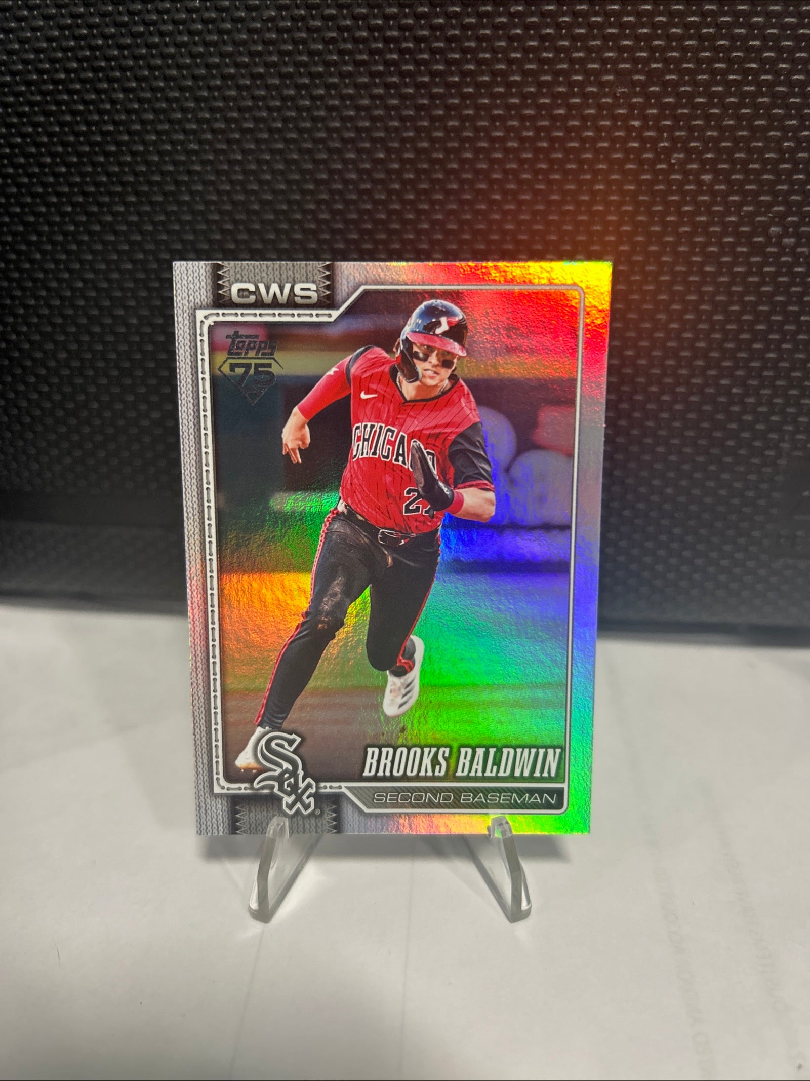 2026 Topps Series 2 - Brooks Baldwin #619 Rainbow Foilboard
