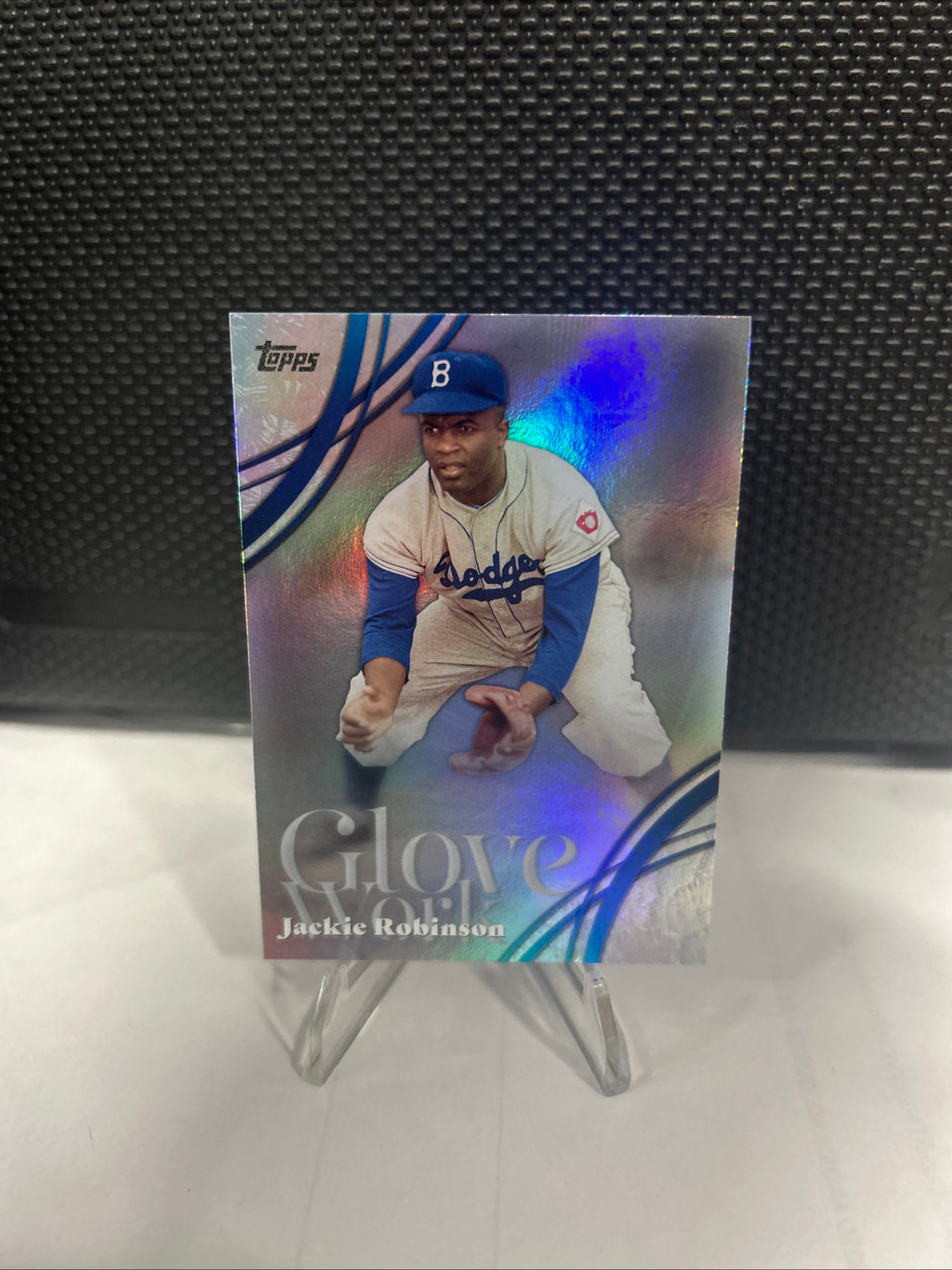 Jackie Robinson 2026 Topps Series 2 Glove Work Insert #GW-61!