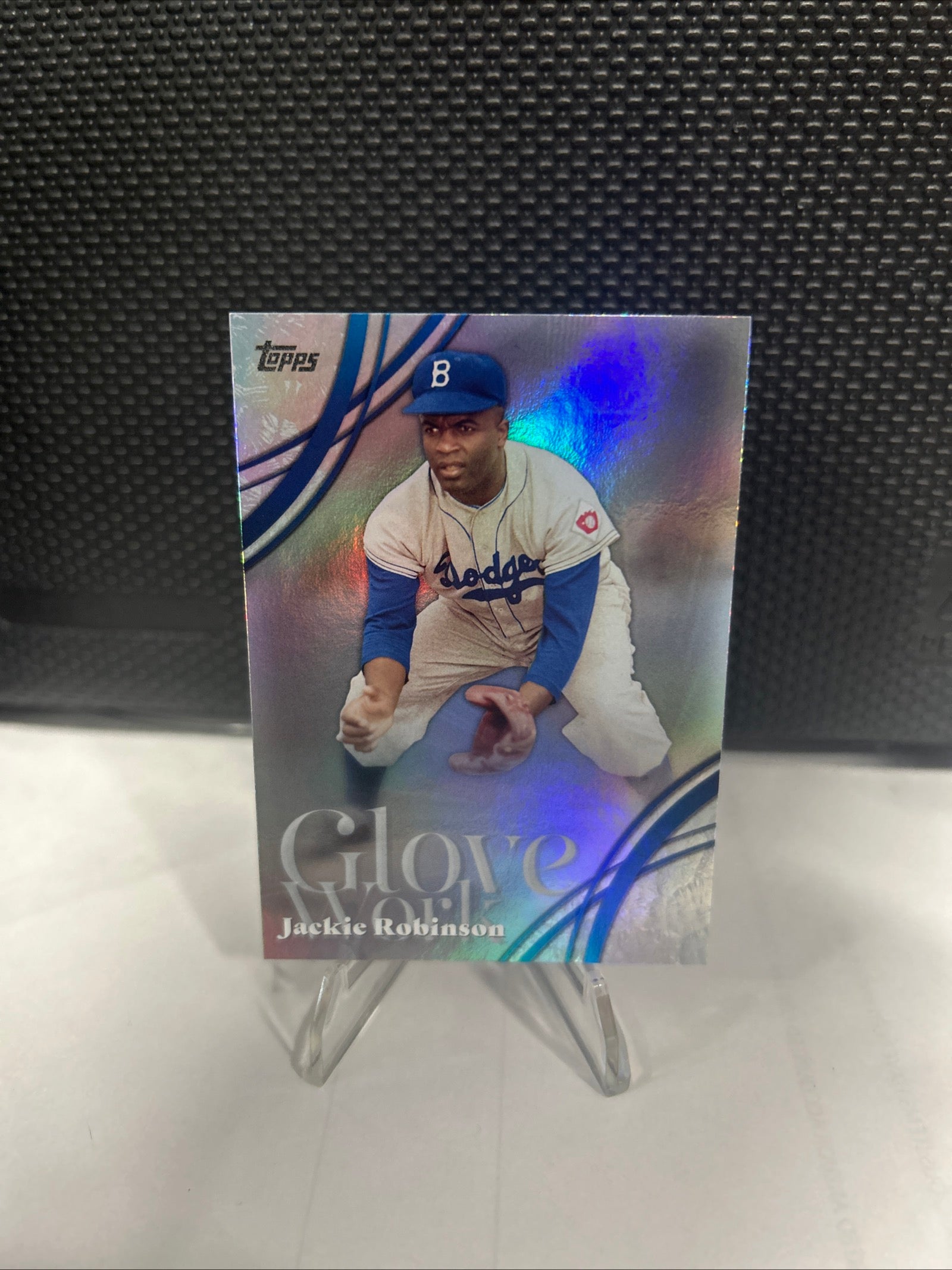 Jackie Robinson 2026 Topps Series 2 Glove Work Insert #GW-61!