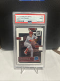 2022 Donruss Optic Lars Nootbaar #68 Halo Rated Rookie RC PSA 9 Cardinals