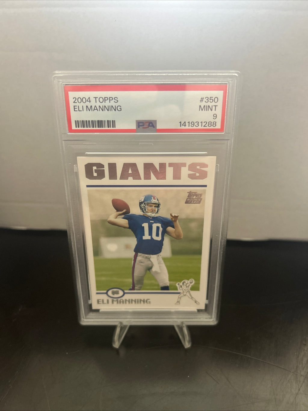 2004 Topps Collection Eli Manning Rookie #350 New York Giants  PSA 9